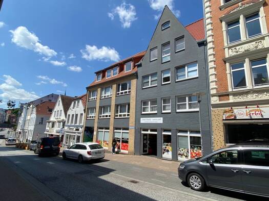 Wohnung zur Miete 595 € 2 Zimmer 69,3 m² Geschoss 1/4 frei ab 01.02.2026 Angelburger Straße 55 Altstadt Flensburg 24937