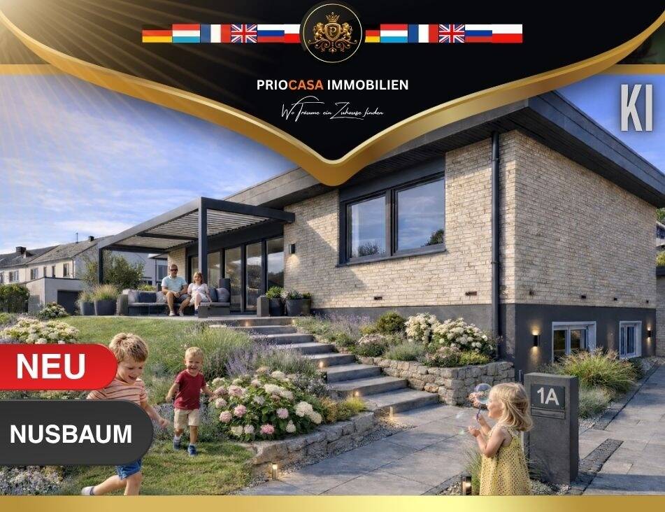 Immobilie in Nusbaum - ++ 54675 NUSBAUM | BUNGALOW | GARAGEN | CARPORT | TERRASSE | AUSBAUPOTENZIAL VORHANDEN | NICHT BEWOHNT ++ - Bild 0