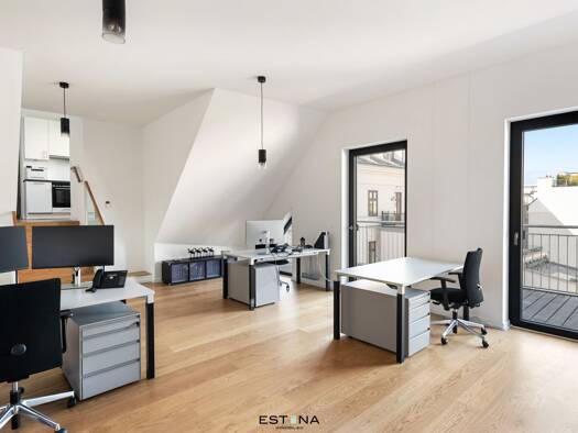 Büro zur Miete 1.720 € 77,7 m² Bürofläche Wimbergergasse Neubau 1070