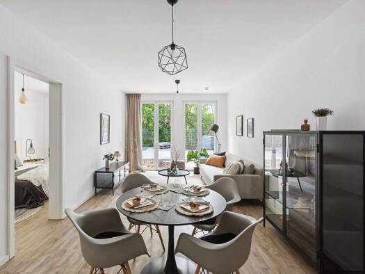 Wohnung zur Miete - Erstbezug 1.010 € 2 Zimmer 62,6 m² EG Fichtestraße 5B Ludwigsfelde 14974