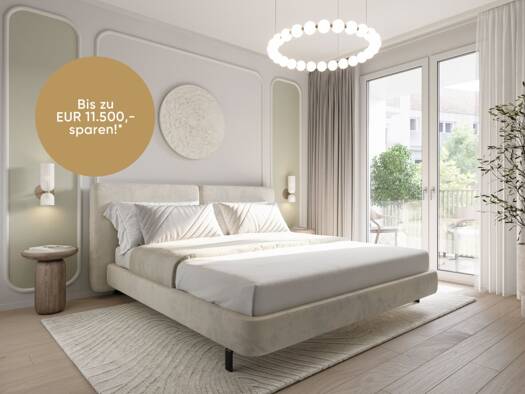 Wohnung zum Kauf - Erstbezug 315.900 € 2 Zimmer 42,9 m² 4. Geschoss Siebenbrunnengasse 44 Wien 1050