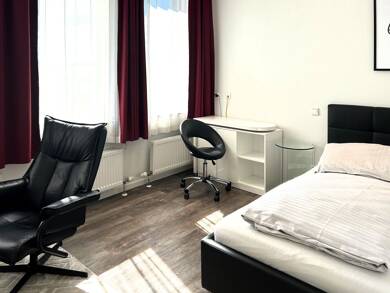 Studio zur Miete Wohnen auf Zeit 1.345 € 1 Zimmer 23 m² Triftstraße Niederrad Frankfurt am Main 60528
