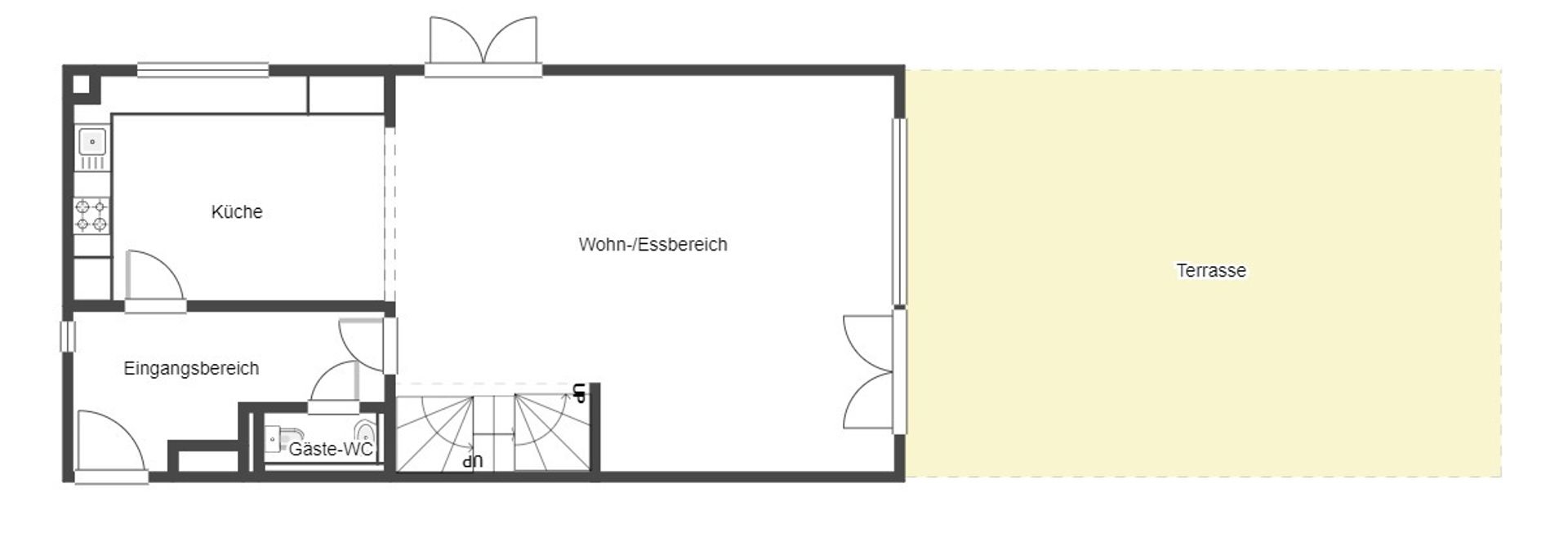 Reihenendhaus zum Kauf 695.000 € 4,5 Zimmer 120,9 m²<br/>Wohnfläche Hausen Stuttgart 70499