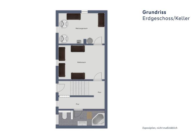 Doppelhaushälfte zum Kauf provisionsfrei 459.000 € 5 Zimmer 119,1 m² 460 m² Grundstück Biebesheim am Rhein 64584