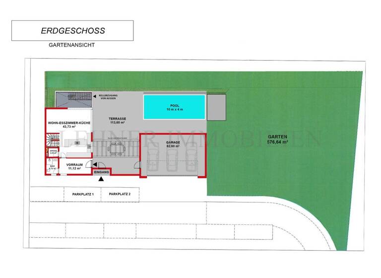 Reihenendhaus zum Kauf 848.000 € 4 Zimmer 117 m² 900 m² Grundstück Feldkirchen bei Graz 8073