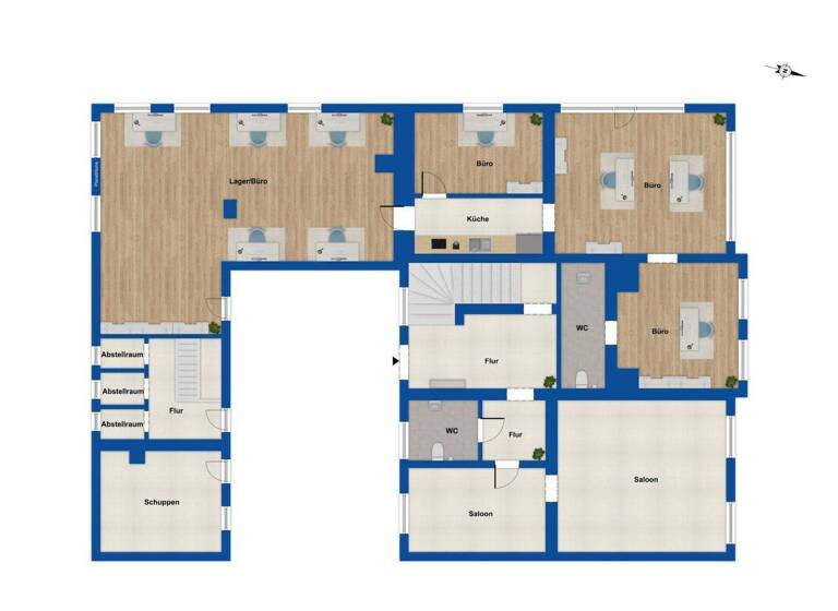 Mehrfamilienhaus zum Kauf 160.000 € 13 Zimmer 257 m² 880 m² Grundstück Grüna Chemnitz 09224