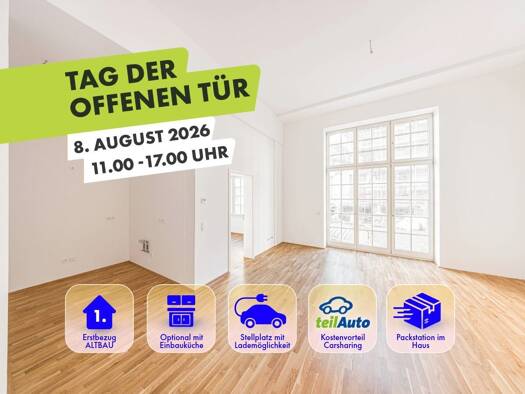 Wohnung zur Miete - Erstbezug 1.194 € 4 Zimmer 119,4 m² EG frei ab 01.10.2026 Straße der Nationen 80b Zentrum Chemnitz 09111