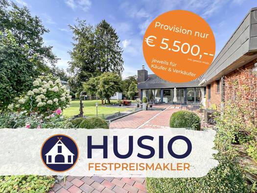Bungalow zum Kauf 1.350.000 € 9 Zimmer 200 m² 1.950 m² Grundstück Buchholz Buchholz in der Nordheide 21244