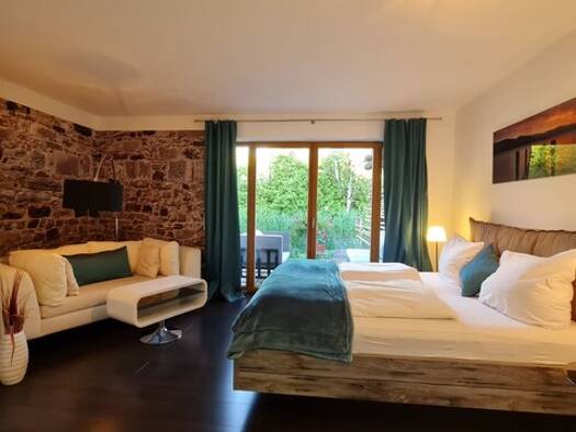 Terrassenwohnung zur Miete 1.180 € 2 Zimmer 80 m² Geschoss EG/2 frei ab sofort Bachern Inning am Ammersee 82266