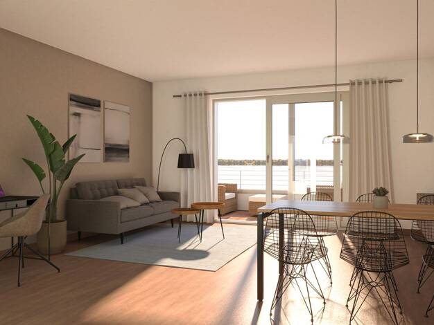 Wohnung zum Kauf - Erstbezug provisionsfrei 575.500 € 3 Zimmer 86,1 m² Seestraße 24 Erkner 15537