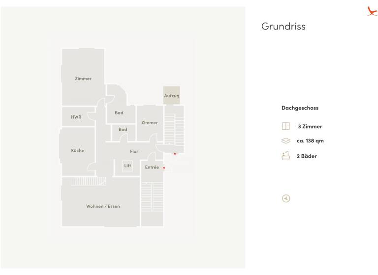 Wohnung zum Kauf 1.950.000 € 4 Zimmer 206 m²<br/>Wohnfläche Dachgeschoss, 3.<br/>Geschoss Dahlem Berlin / Dahlem 14195