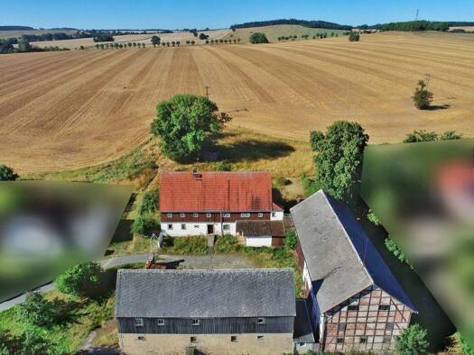 Bauernhaus zum Kauf provisionsfrei 198.000 € 15 Zimmer 300 m² 5.000 m² Grundstück frei ab sofort Ruppendorf Klingenberg 01774
