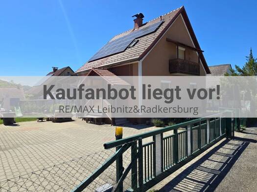 Einfamilienhaus zum Kauf 299.000 € 5 Zimmer 132 m² 932 m² Grundstück Theodor Körner Weg 134 Ehrenhausen an der Weinstraße 8461
