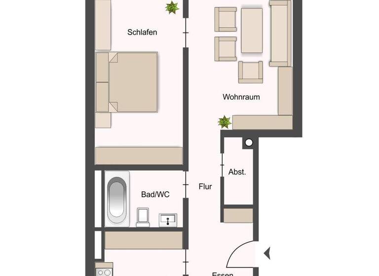 Wohnung zum Kauf 219.000 € 2,5 Zimmer 64 m² Eglosheim Ludwigsburg 71634