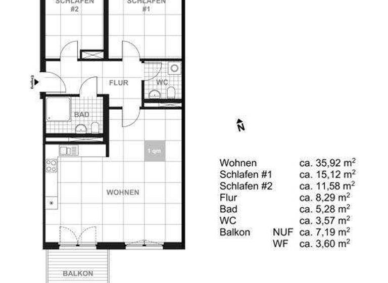 Wohnung zur Miete 900 € 3 Zimmer 83,2 m² 3. Geschoss frei ab 11.04.2026 Reicker Str. 130 Reick Dresden 01237