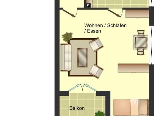 Wohnung zur Miete 386 € 1,5 Zimmer 33 m² 1. Geschoss frei ab 13.08.2026 Eibenweg 6 Kaldauen Siegburg 53721