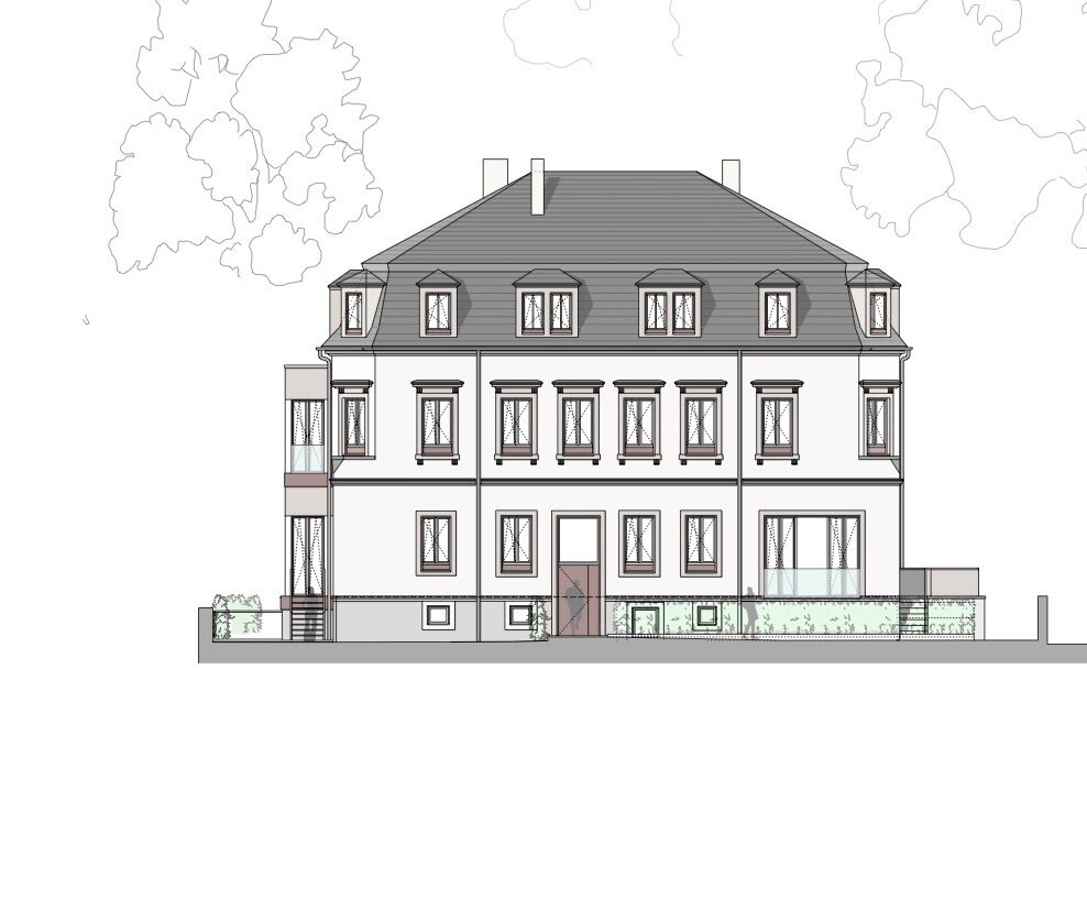 Mehrfamilienhaus zum Kauf 980.000 € 22 Zimmer 641 m²<br/>Wohnfläche 700 m²<br/>Grundstück Loschwitz-Nordost (Rißweg) Dresden 01326