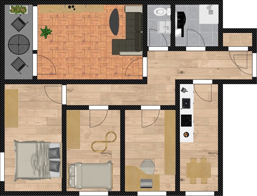 Wohnung zur Miete 920 € 4 Zimmer 97,2 m²<br/>Wohnfläche 3.<br/>Geschoss Görlitzer Str. 34 Haidenhof Nord Passau 94036