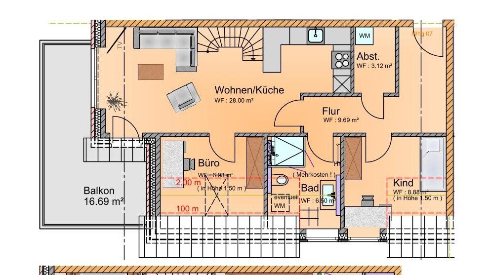 Wohnung zum Kauf provisionsfrei 510.500 € 3,5 Zimmer 95,3 m²<br/>Wohnfläche Buxtehude Buxtehude 21614