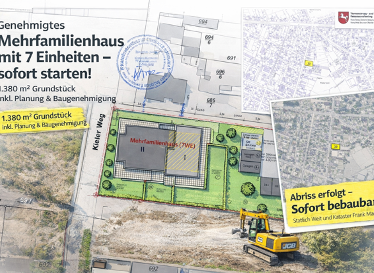 Grundstück zum Kauf 600.000 € 1.380 m² Grundstück Baugenehmigung vorhanden frei ab sofort Iprump/Stickgras Delmenhorst 27751