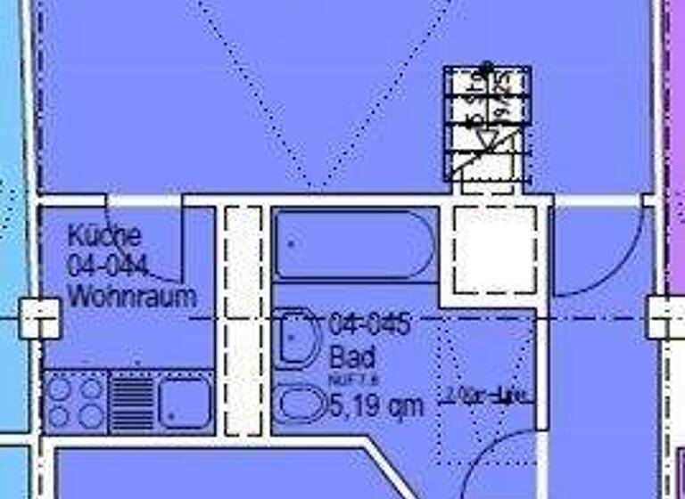 Wohnung zur Miete 640 € 2,5 Zimmer 69,5 m² 4. Geschoss frei ab sofort Barfüßerstraße 17 Altstadt Halle 06108