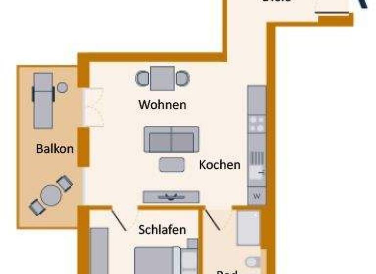 Wohnung zur Miete - Erstbezug 1.090 € 2 Zimmer 60,9 m² frei ab 01.04.2026 Maria-Merian-Bogen 1 Wolfgang Hanau 63457