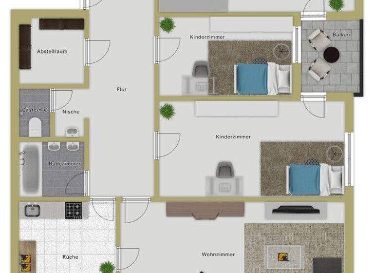 Wohnung zum Kauf 299.000 € 4 Zimmer 121 m² Biberach Biberach an der Riß 88400