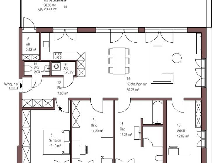 Wohnung zum Kauf 537.176 € 4 Zimmer 147 m² 3. Geschoss Tirschenreuth 95643