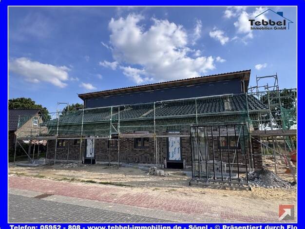 Doppelhaushälfte zur Miete - Erstbezug 1.150 € 3 Zimmer 90 m² 360 m² Grundstück frei ab 01.11.2026 Esterwegen 26897