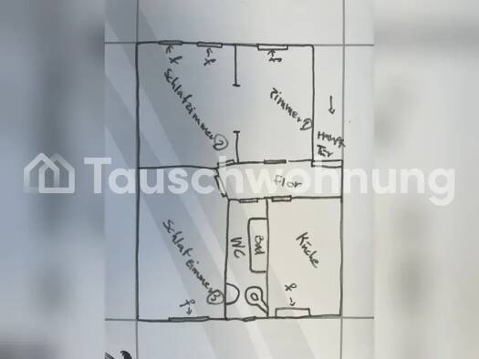 Wohnung zur Miete Tauschwohnung 500 € 3 Zimmer 76 m² 2. Geschoss Falkensee 14612