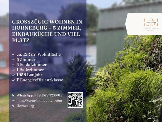 Wohnung zur Miete 976 € 5 Zimmer 122 m² 2. Geschoss Horneburg 21640