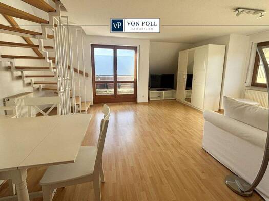 Maisonette zur Miete 950 € 2 Zimmer 53 m² 3. Geschoss Möhringen Stuttgart 70567