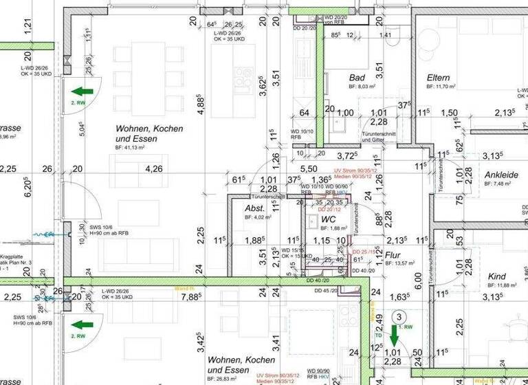 Wohnung zur Miete 1.450 € 3,5 Zimmer 104,2 m² frei ab sofort Beilstein Beilstein / Schmidhausen 71717