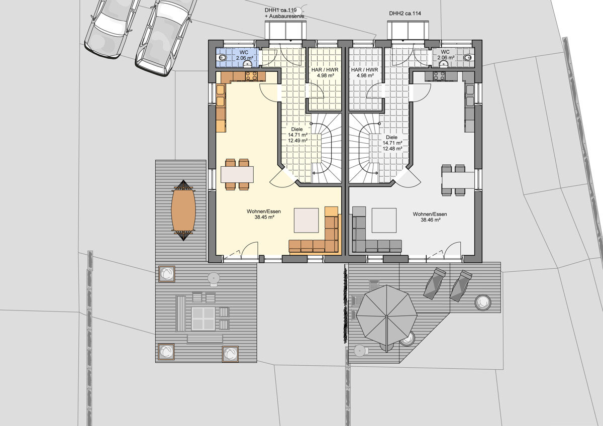 Doppelhaushälfte zum Kauf 475.000 € 128 m²<br/>Wohnfläche 311 m²<br/>Grundstück Gomlitz Dresden / Weixdorf 01108