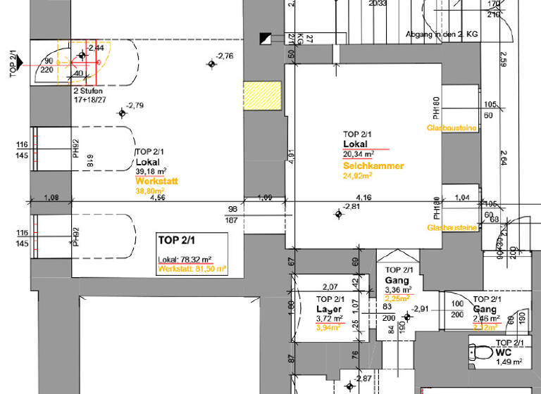 Laden zum Kauf 319.000 € Thurngasse 2 Wien 1090