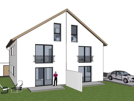 Doppelhaushälfte zum Kauf provisionsfrei 525.000 € 5 Zimmer 150 m² 241 m² Grundstück Rothenburg Rothenburg ob der Tauber 91541