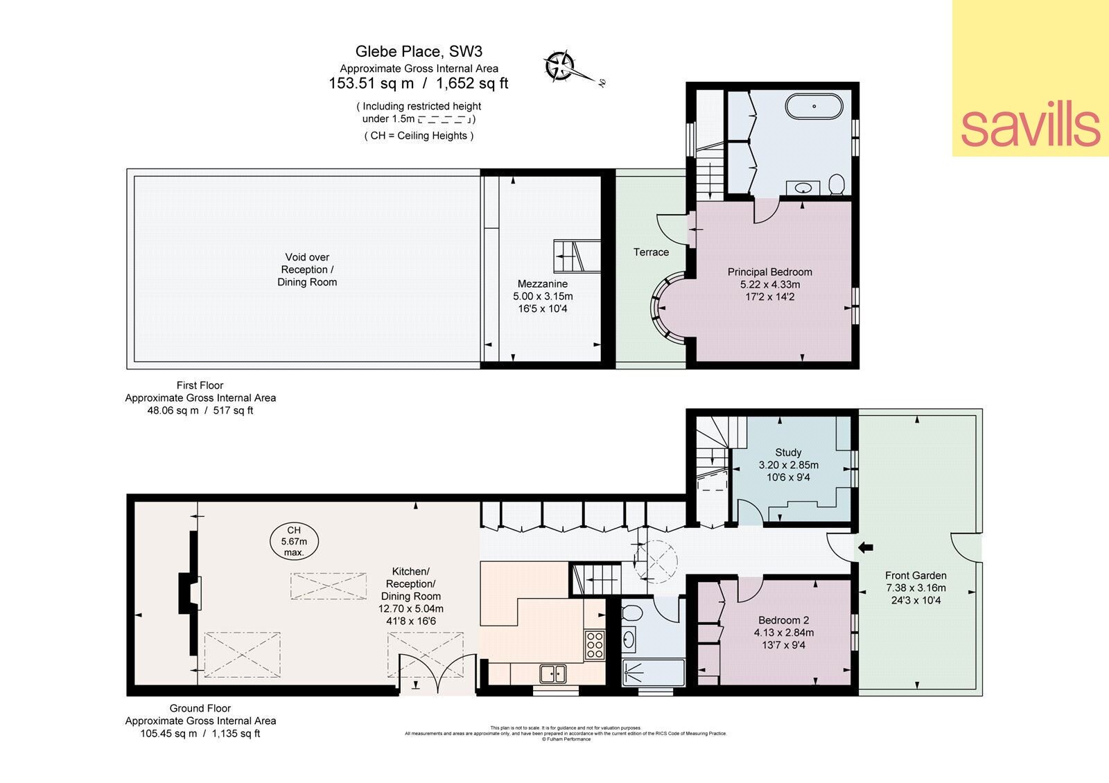 Haus zum Kauf provisionsfrei 5.343.300 € 3 Zimmer 153,5 m²<br/>Wohnfläche GLEBE PLACE 44 London SW3 5JE