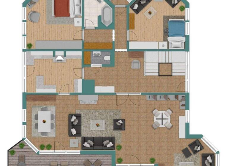 Einfamilienhaus zum Kauf 567.000 € 12 Zimmer 367 m² 1.348 m² Grundstück Zwingenberg 69439