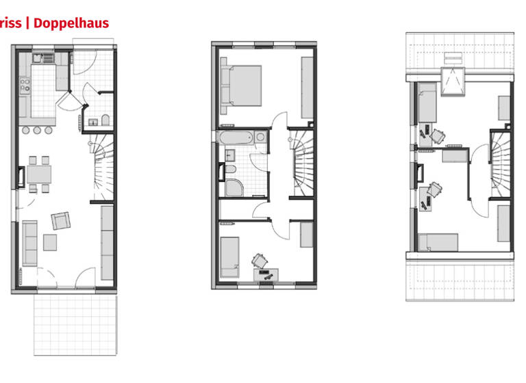 Doppelhaushälfte zum Kauf - Erstbezug provisionsfrei 449.900 € 5,5 Zimmer 135 m² 253 m² Grundstück Bienenweg - Au Illertissen / Au 89257