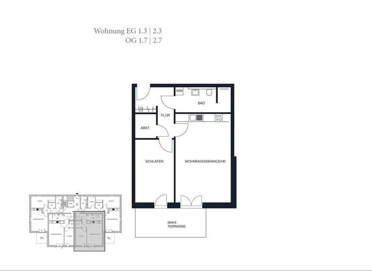Wohnung zum Kauf provisionsfrei 299.500 € 2 Zimmer 69,4 m² 2. Geschoss Fredenbeck 21717