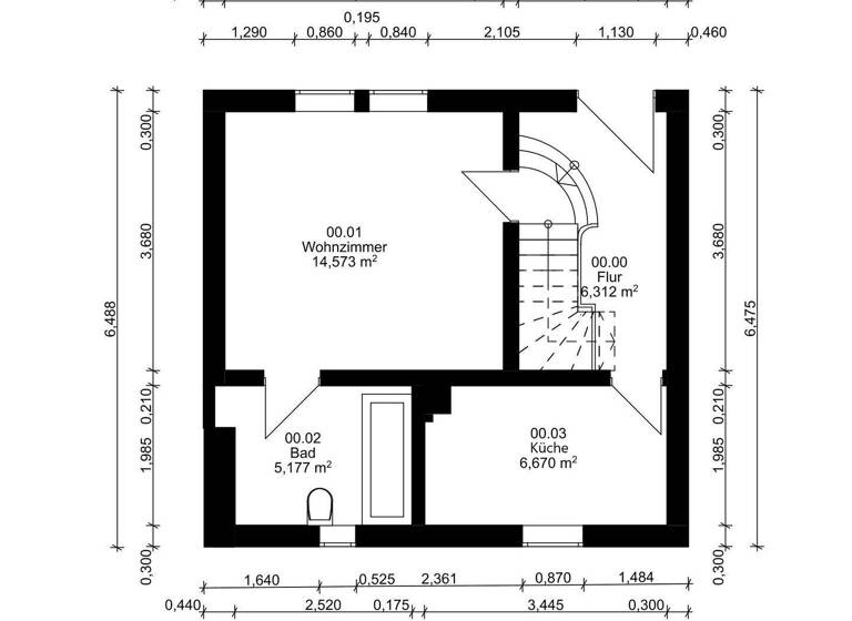 Studio zum Kauf 186.000 € 5 Zimmer 81 m² Kirchditmold Kassel 34130