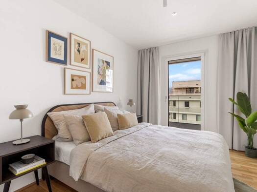 Wohnung zur Miete - Erstbezug 1.444 € 2 Zimmer 48,8 m² 10. Geschoss Dresdner Straße Wien 1200