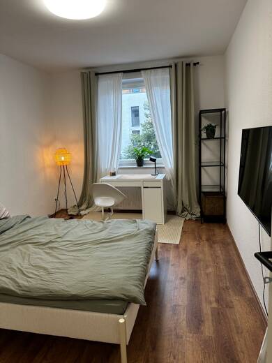 Studio zur Miete 800 € 1 Zimmer 23 m² Bilk Düsseldorf 40225