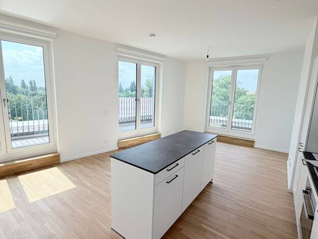 Wohnung zur Miete - Erstbezug 1.756 € 3 Zimmer 83,6 m² 4. Geschoss Am Maselakepark 4 Spandau Berlin 13587