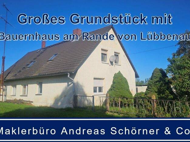 Einfamilienhaus zum Kauf 125.000 € 6 Zimmer 185 m² 1.900 m² Grundstück frei ab sofort Groß Beuchow Lübbenau/Spreewald 03222