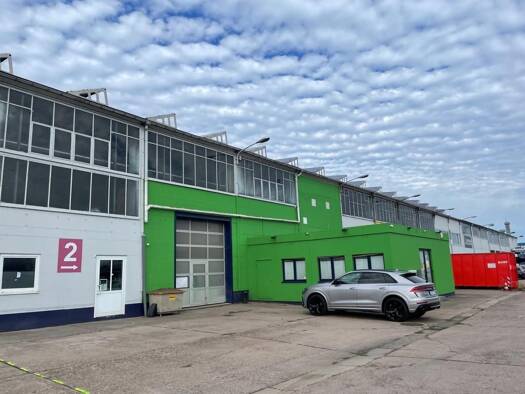 Lagerhalle zur Miete provisionsfrei 2,40 € 1.372 m² Lagerfläche teilbar ab 1.372 m² Alte Mittelhäuser Straße 17 Gispersleben Erfurt 99091