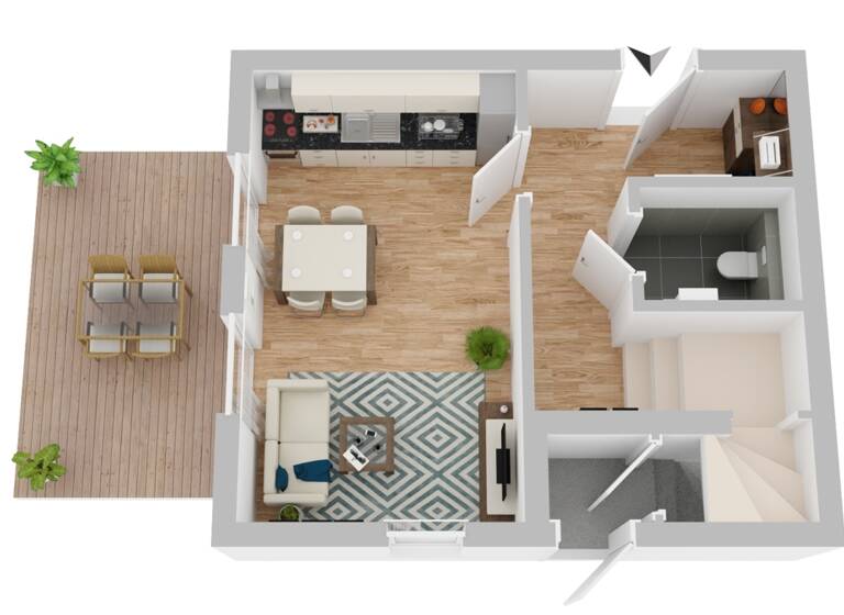 Maisonette zum Kauf 399.000 € 3 Zimmer 86,8 m²<br/>Wohnfläche Sprakel Münster 48159
