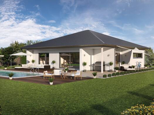 Bungalow zum Kauf provisionsfrei 642.575 € 5 Zimmer 149 m² 552 m² Grundstück Roßtal Roßtal 90574