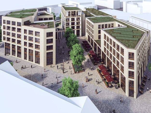 Ladenfläche zur Miete provisionsfrei 297 m² Verkaufsfläche teilbar ab 119 m² Bahnhofstraße 6-12 Hamm-Mitte Hamm 59065