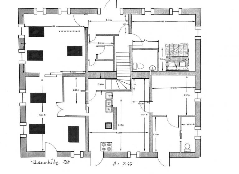 Haus zum Kauf 350.000 € 8 Zimmer 450 m² 1.239 m² Grundstück Kluis 18569